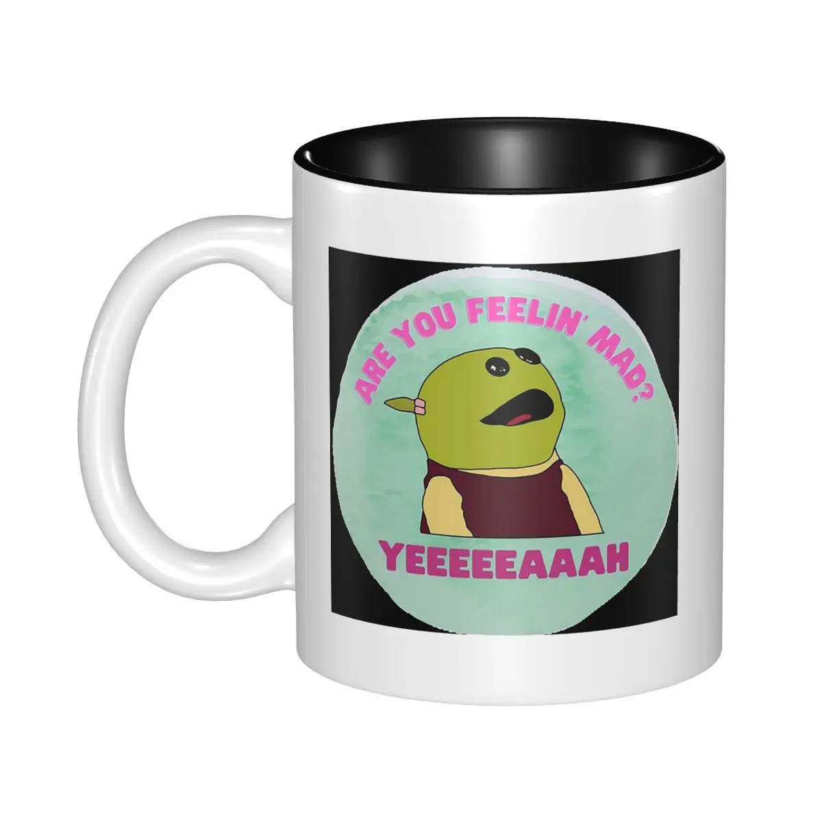 Are You Feeling Mad Nanalan' Mug Funny Ceramic Coffee Cups Tea Mugs Milk Cup Drinkware Gifts for Friends