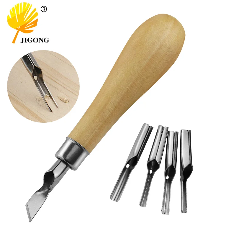 Alat Pahat Ukiran Kayu Profesional untuk Tukang Kayu Ukiran Terperinci Dasar Seni Rupa Gouges DIY