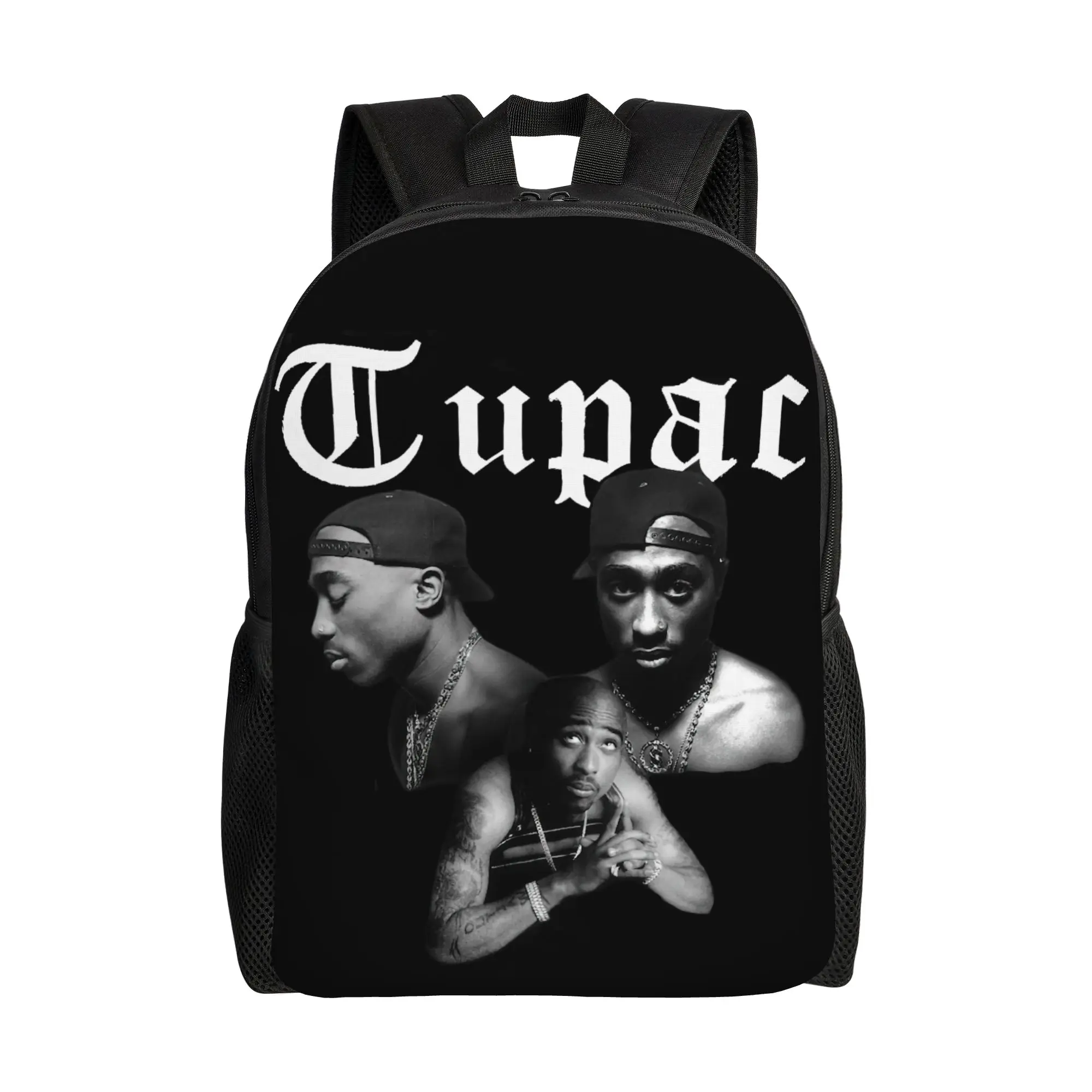 

Рюкзак Rapper Tupac Tops 2PAC, повседневный, спортивный, студенческий, деловой, городской рюкзак для мужчин и женщин, сумка для ноутбука через плечо
