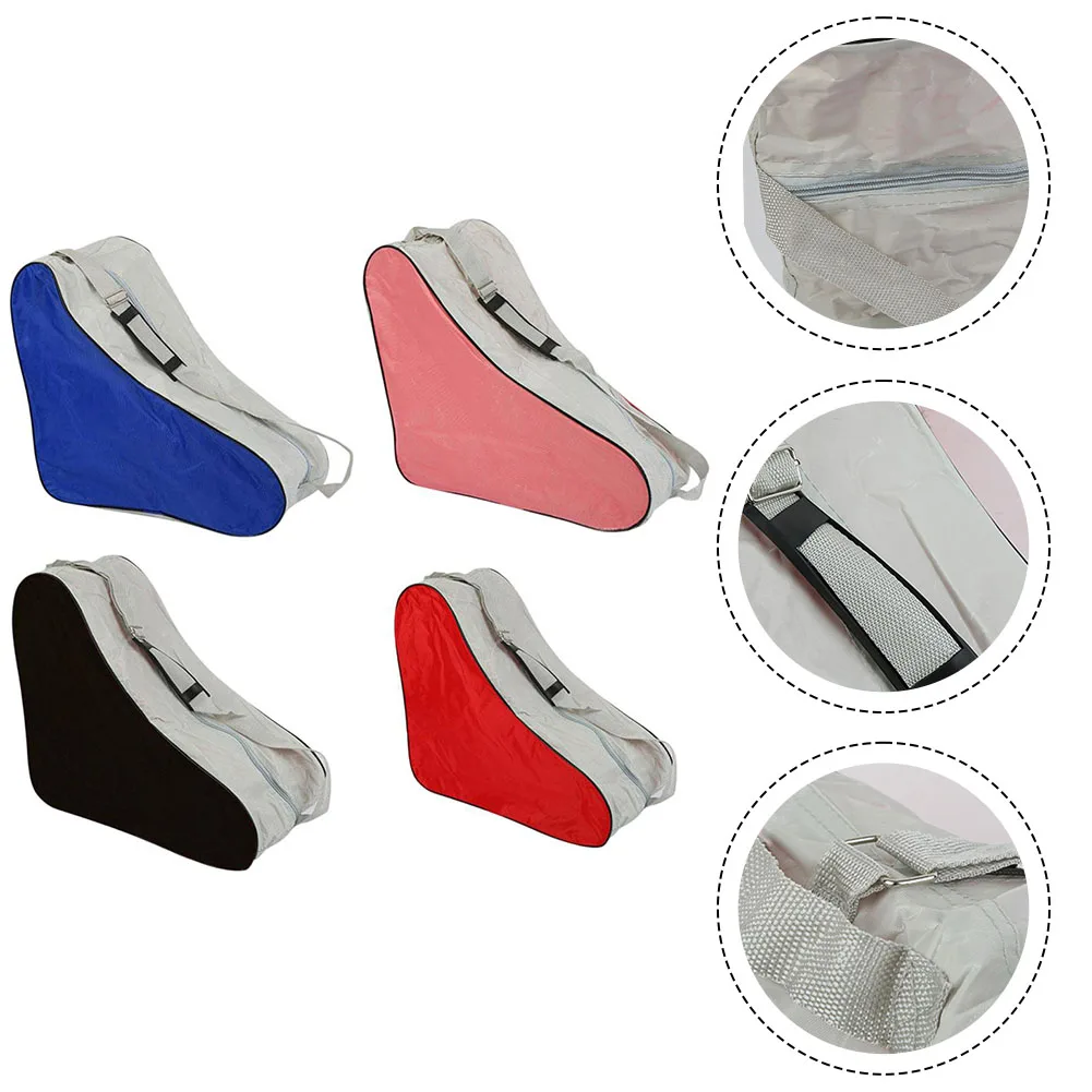 Portable Roller Skates Bag Ice Skating Bag Large Capacity Skates Storage Bag Skating Shoes Bag Skate Carry Bag Case