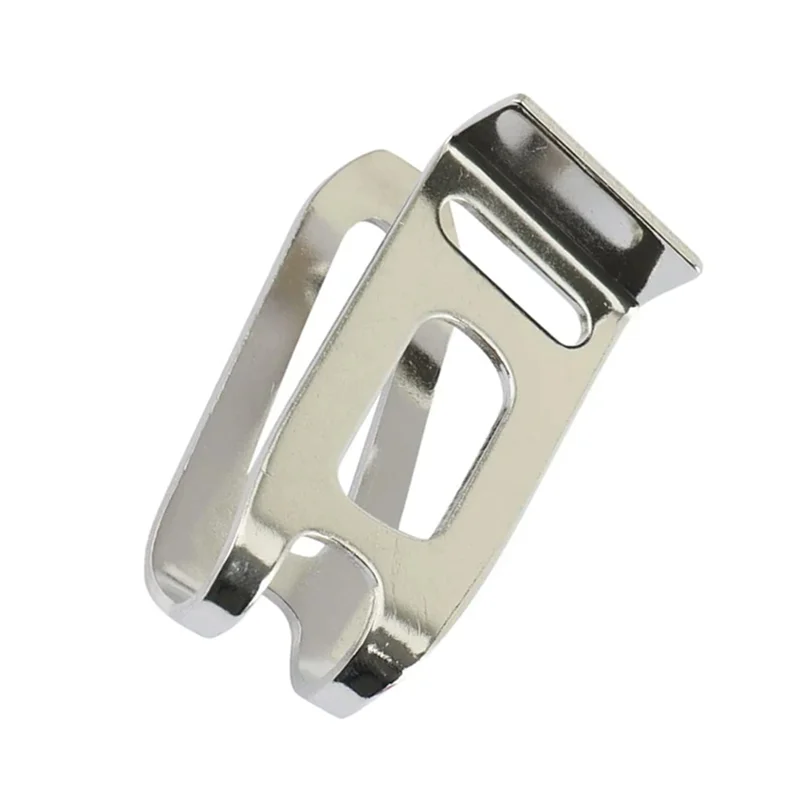 ABUH-For التدريبات اللاسلكية شنيور يعمل بالبطارية أدوات كهربائية اكسسوارات 10 قطعة حزام خطاف مشبك مجموعة مسامير الفولاذ المقاوم للصدأ #5