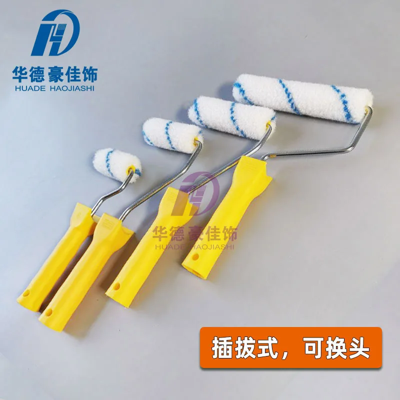 Nylon Verf Rolborstel 2/3/4/6 Inch Duimroller Kern Nylon Wol Nylon Wol