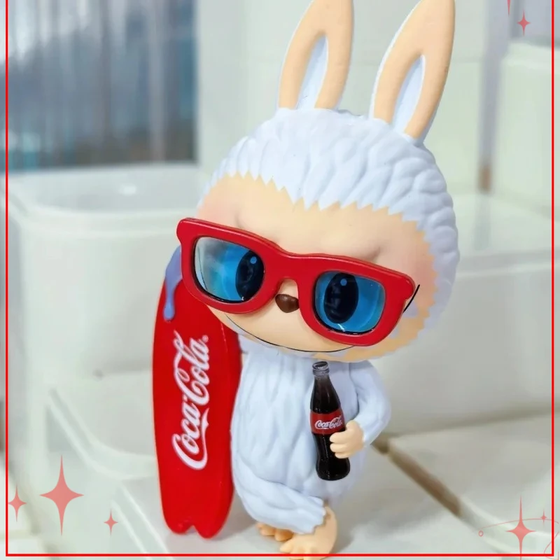 Caja ciega conjunta Labubu CocaCola genuina Colección Pop Mart limitada SP Regalo ideal para vacaciones