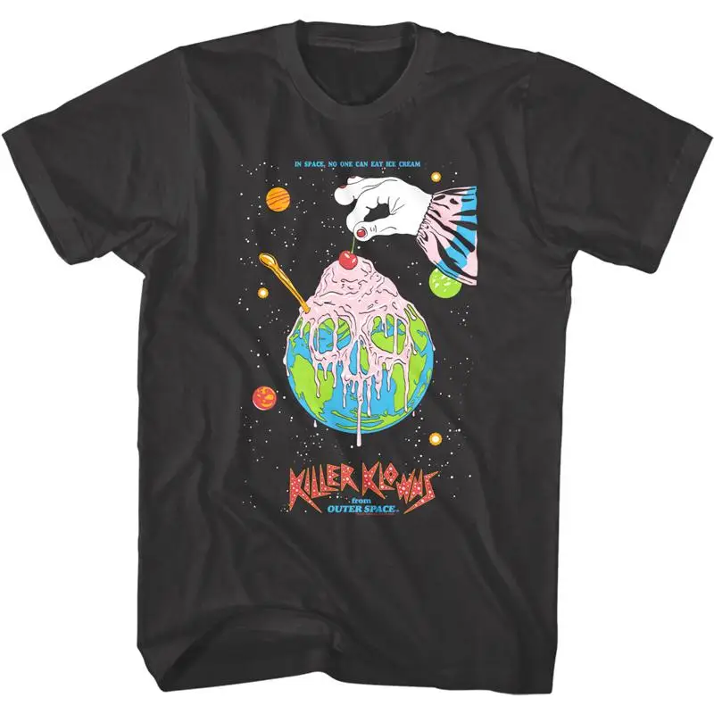 Killer Klowns Earth With Cherry On Top Men'S T Shirt From Outer Space Ice Cream