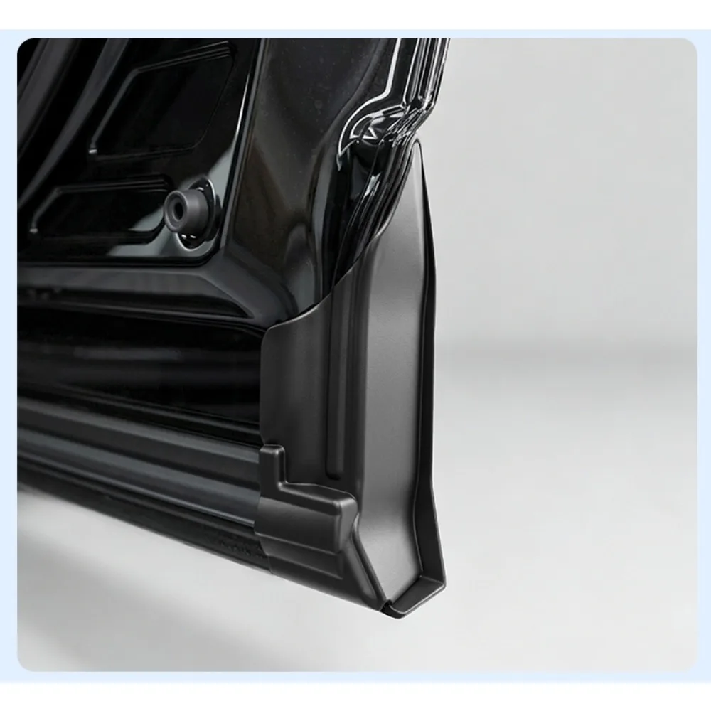 Für Toyota RAV4 2026-2028 Vordertür-Eckdichtungsabdeckung ABS Schwarz Schutzleiste 2 Stück Auto-Außenaccessoires Plus – Detail 10