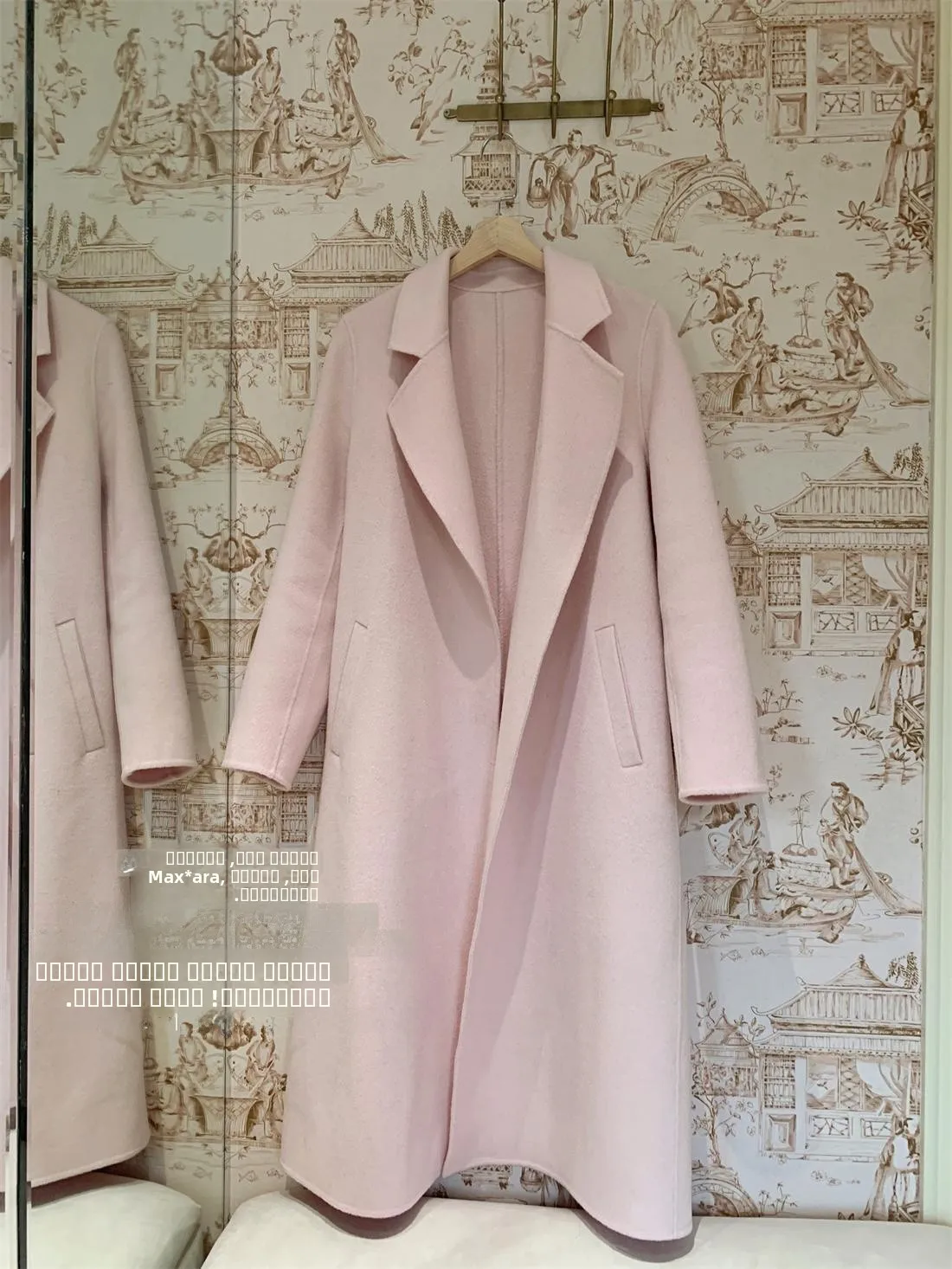 

Классическое шерстяное пальто Rosewth 0 Camere с поясом, отделкой из овечьей шерсти, элегантная верхняя одежда для женщин, премиум-класса