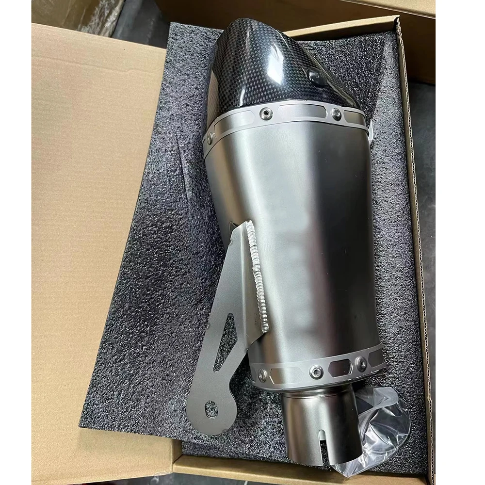 ل BMW S1000RR S1000R 2010 - 2014 2015 2016 دراجة نارية 60 مللي متر أنظمة ماسورة العادم GP سباق الهروب موتو الخمار DB القاتل #3