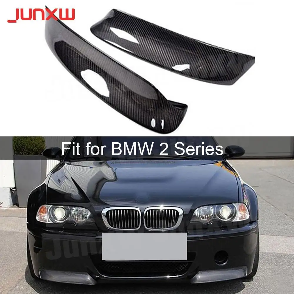 

3 Series Carbon Fiber Car Front Lip Splitters Flaps Bumper Canard Spoiler for BMW E46 M3 1999 - 2006 FRP Flaps Aprons