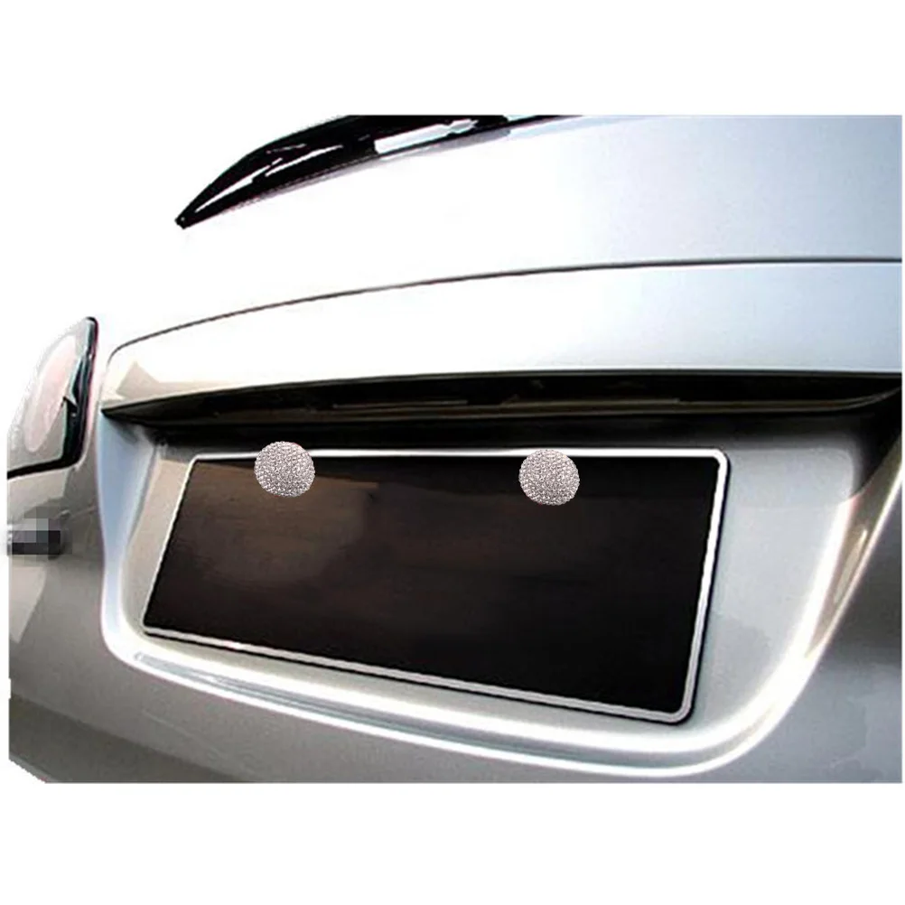 Vite di tenuta con strass Fissaggio targa Tappo rosso Dadi Bulloni Sostituzioni durevoli Novità di vestibilità domestica standard per veicoli