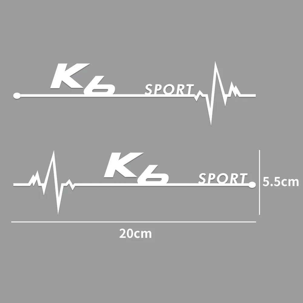 2pc PVC for KIA Sportage Rio K2 Sorento Soul Picanto Optima Ceed Forte Cadenza K5 K6 K3 Car Sticker Side Window Decorate Decals