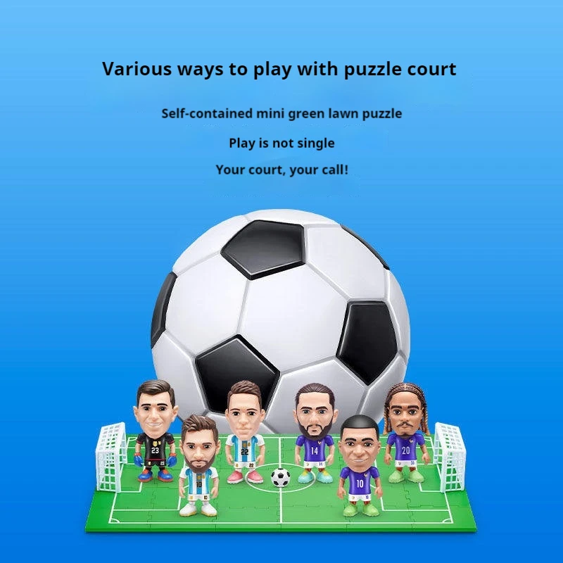 ZURU 2026 Official Licensed Fifa Ballers Blind Box Football Star Action Figure Messi Mbappe collection For Football Fans view 5
