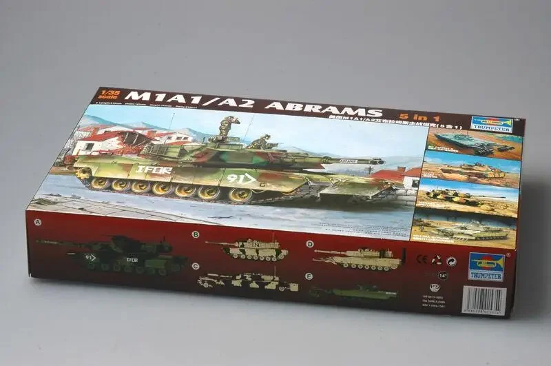 Trumpeter 01535 1/35 M1A1/A2 Abrams Model Kit