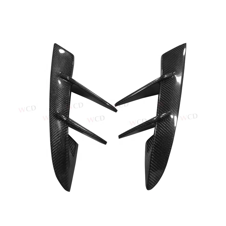 คาร์บอนไฟเบอร์คุณภาพสูงสำหรับ Toyota Supra A90 2019+ ชุดแต่งกันชนหน้า คานาร์ดด้านข้าง สปลิตเตอร์ ชุดแต่งตัวถังรถยนต์
