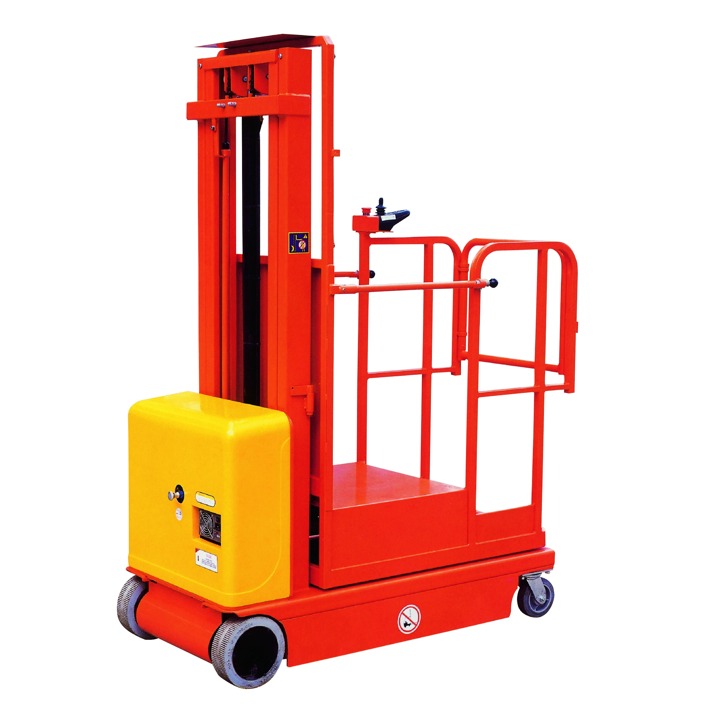 Full -Electric Aerial Order Picker FSEP3-4.5 300KG 4.5M Lifter With Iron Lithium Battery