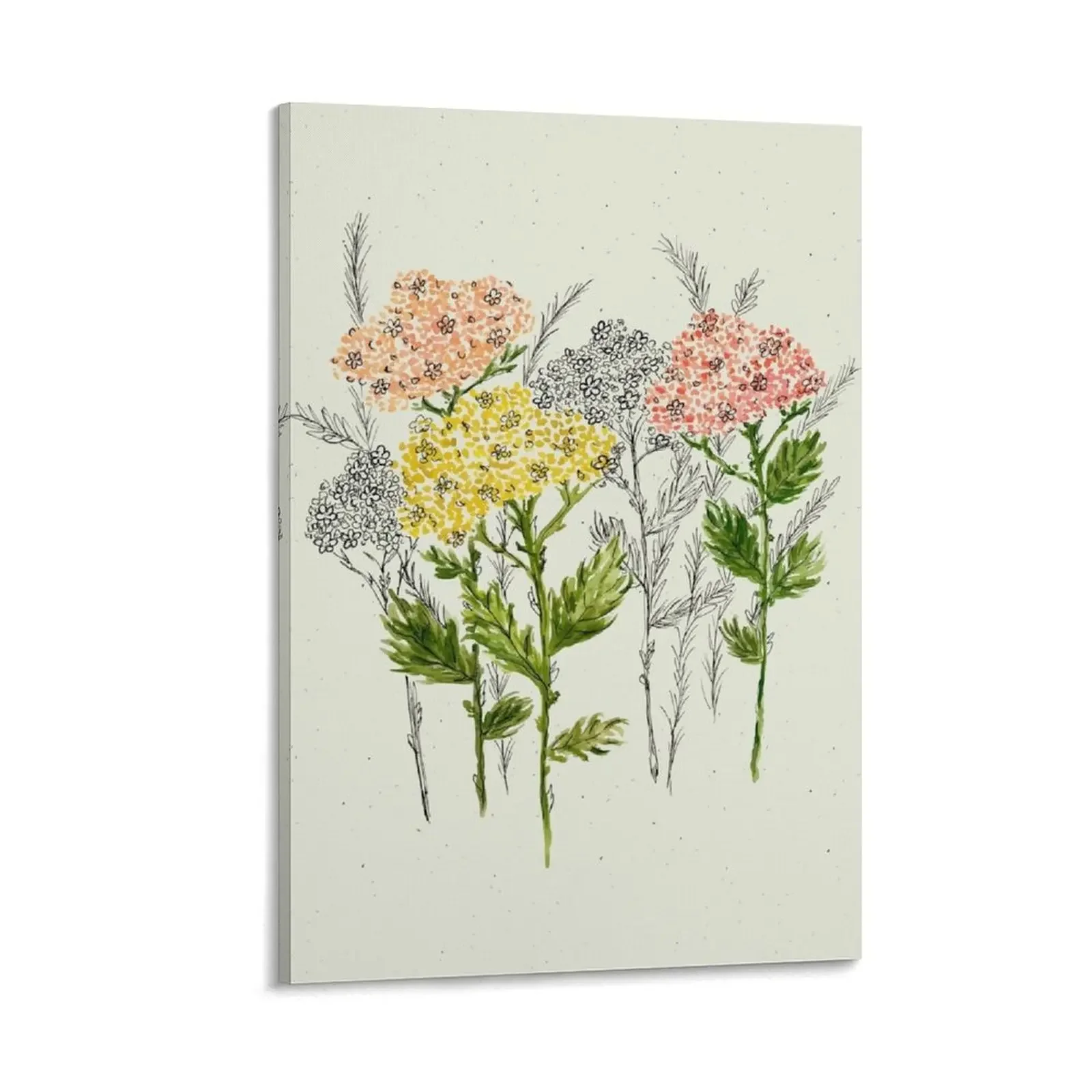 

Wild Yarrow Canvas Painting painting pictures for wall home decor paintings wall decor