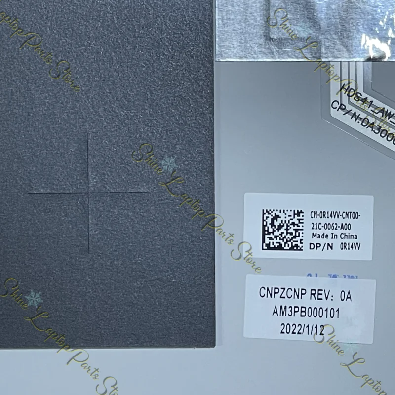 For Dell Alienware X14 R1 A Cover Case Lcd Back Cover D Cover Case Bottom Case  0R14VV 0KNDFS