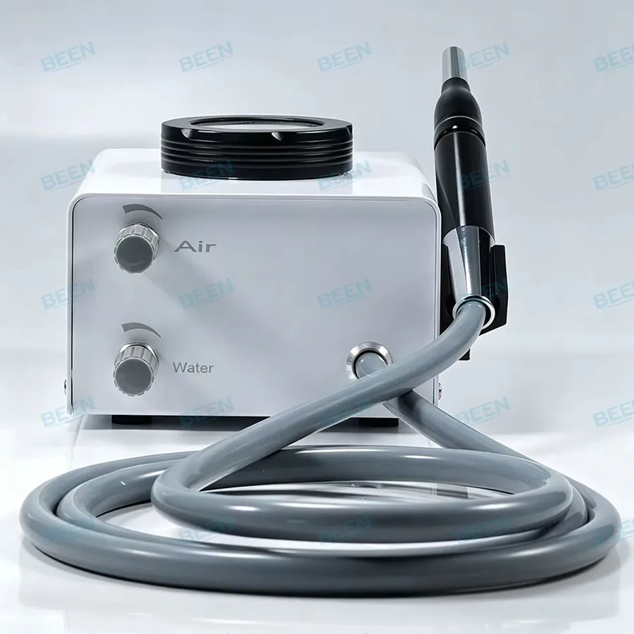 Professional Dental Sandblasting Gun, Air Abrasion Polisher with Adjustable Sand Flow, Dental for Clinic Teeth Cleaning Tool