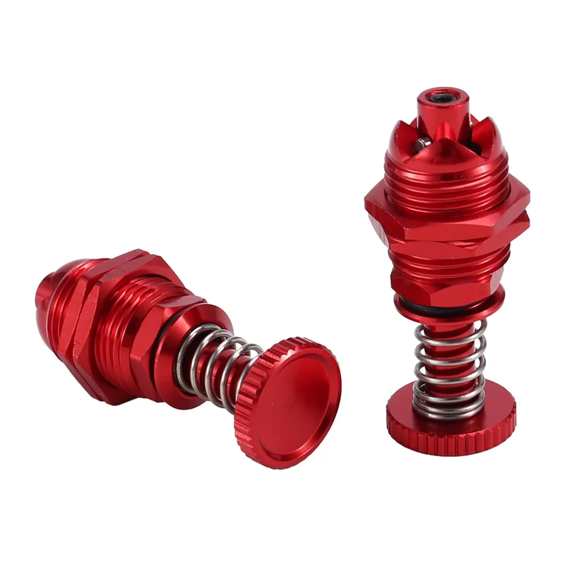 

SQPP-4Pcs 35Mm Height Push Butto Hatch Cabin Spring Cover Lock For RC Boat Ship Body Shell Spare Parts Red