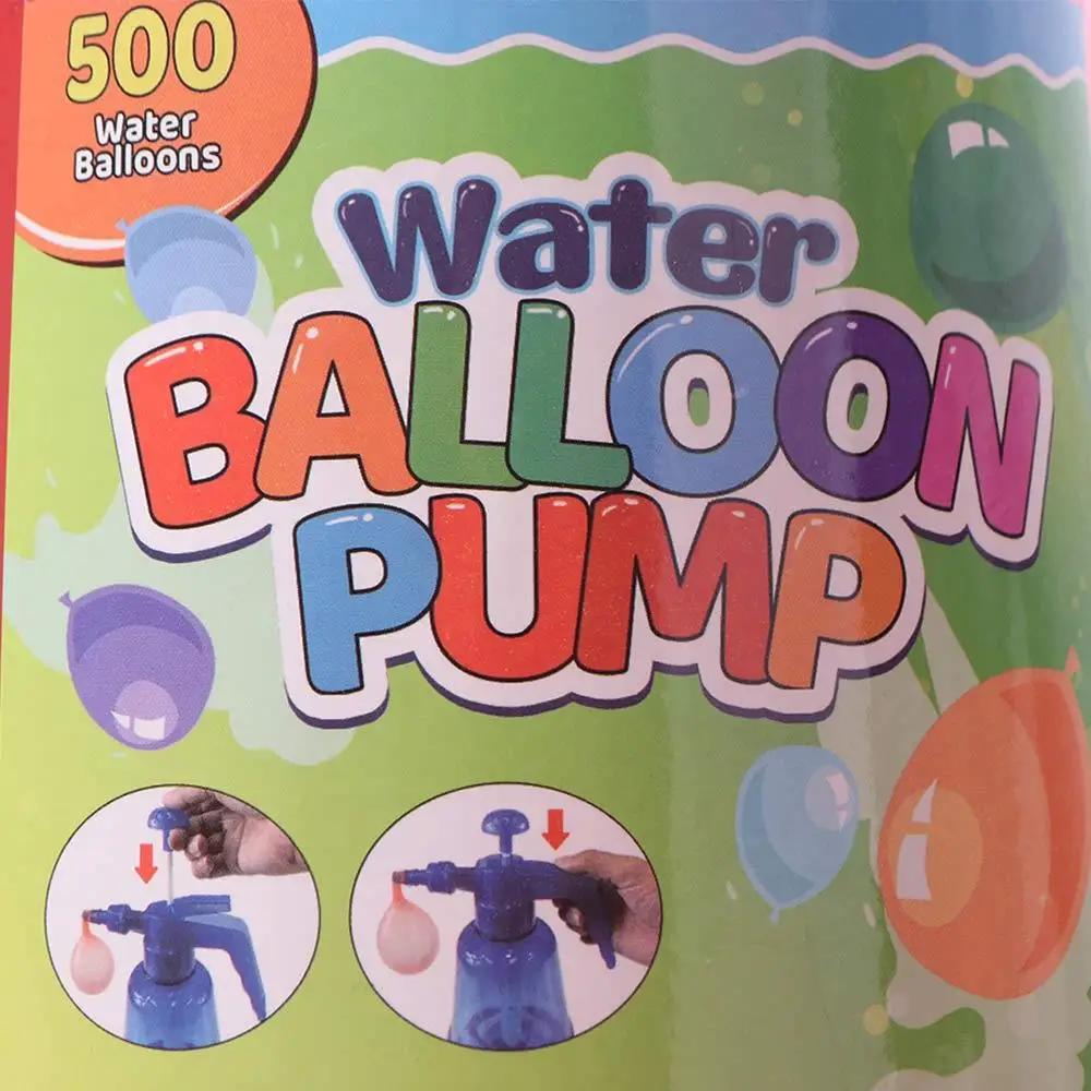 

Balloon Pump Water Balloon Inflator Quick-Fill Automatic Balloon Water Filler Kit Songkran Easy-to-Use Water Fight Toy