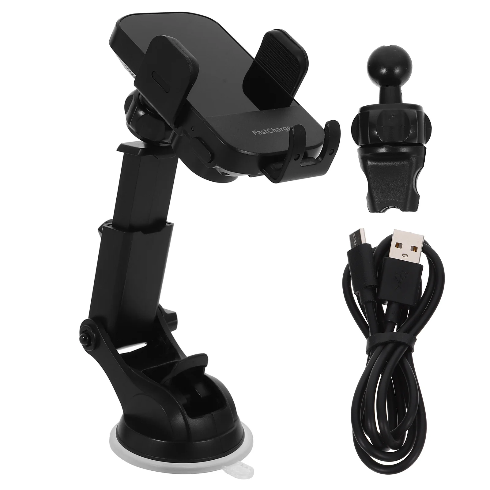 

10W Wireless Car Phone Holder Auto Sensing 88Mm Dashboard Bracket Air Vent Mount Suction Cup For Car Accessories