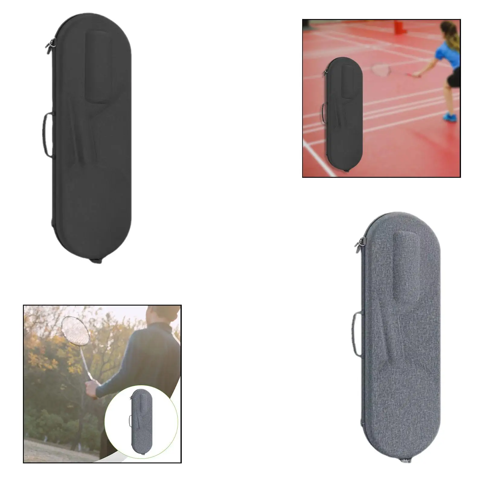 

Badminton Racket Bag Water Resistant Organizer for Adults Unisex Sports Bag