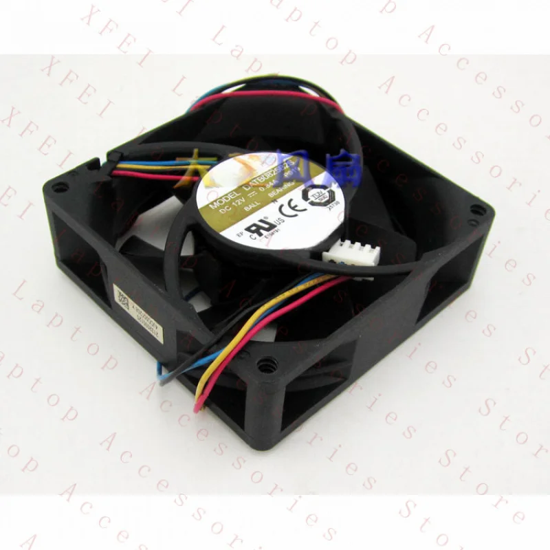 

D 1PC FOR AVC DATB0825B2S Cooling 80*80*25MM 12V 0.84A 4pin PWM New