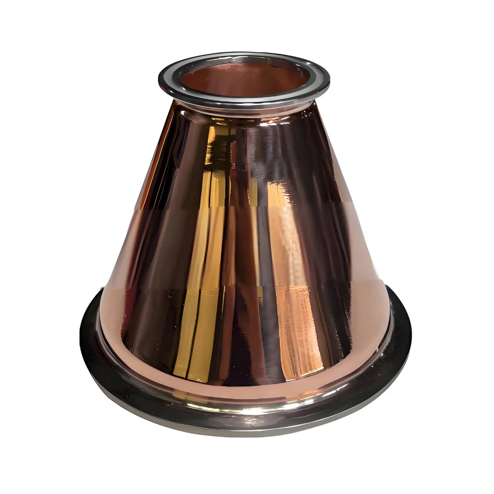 

Distillation, Moonshine still,Clamp 6" x 3" Copper Reducer , Red Copper