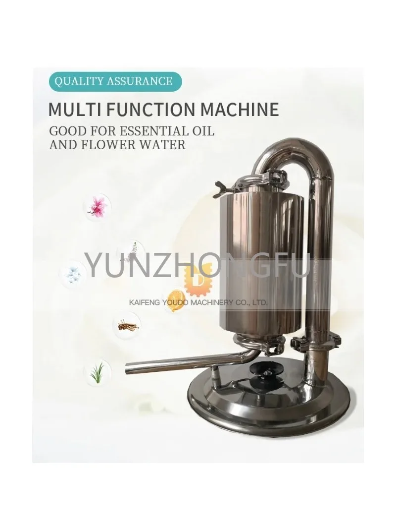 Buy To Made Extracting Distillation Perfume Equipment Machines for Home Use Small Making of Rose Geranium Flowers Essential Oils