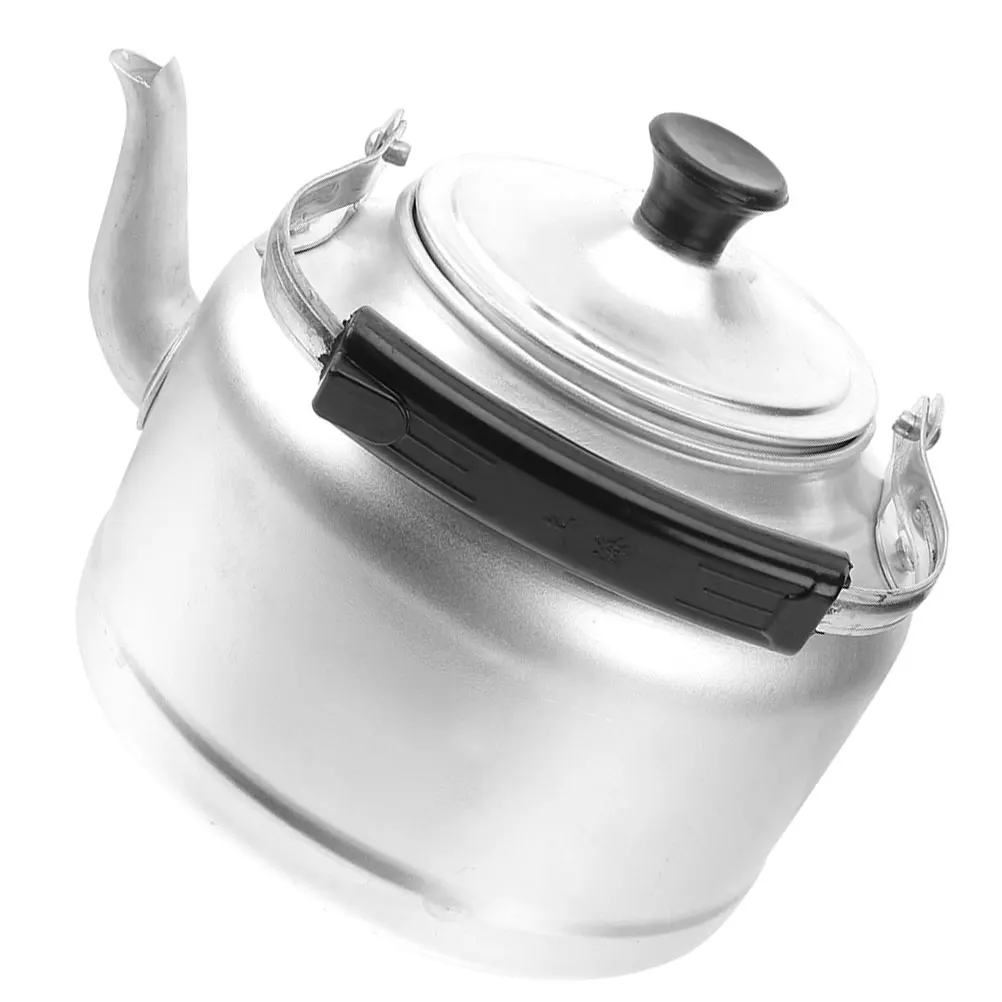

Reusable Household Water Kettle with Handle Non Stick Base Tea Pot for Daily Use Kitchen Coffee Kettle Aluminum Stovetop Teapot