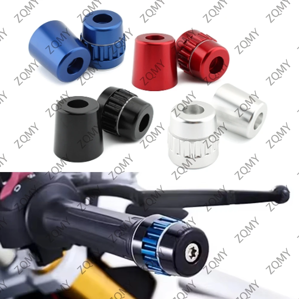 

2pcs Motorcycle CNC Throttle Lock Cruise Control Throttle Clamp End Bar For BMW F700GS F800GS G310 K1100