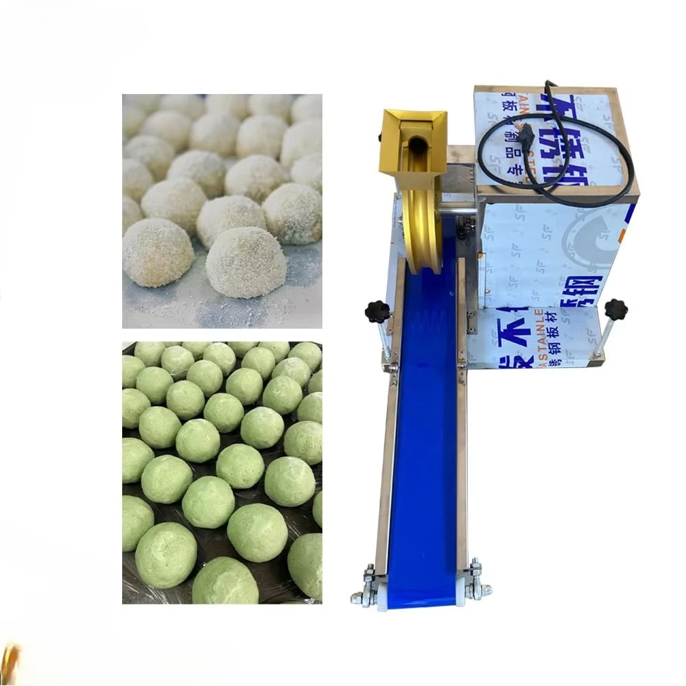 

Автоматическая машина для формовки энергетических шариков и протеиновых батончиков из фиников, пищевая нержавеющая сталь, тестомес, 110x65x65 см, кухонный прибор