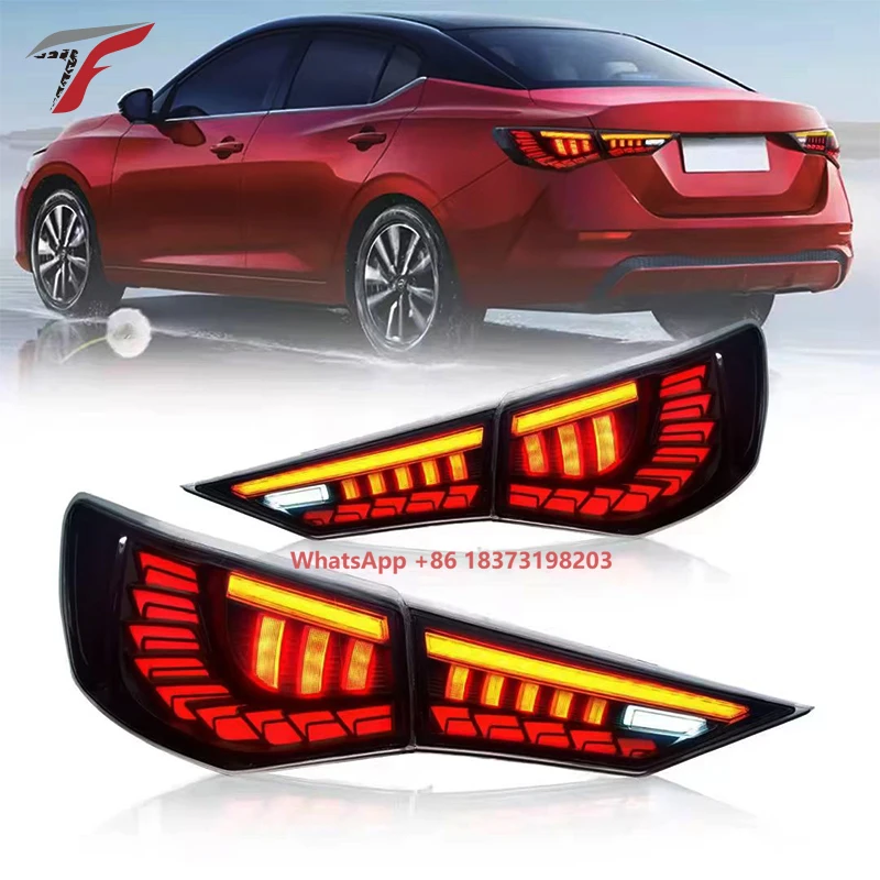 

2020-2022 Hot Sale Upgrade 14th Generation Brake Light Fash Shipping Brand New Led Taillights for Nissan Sylphy Sentra