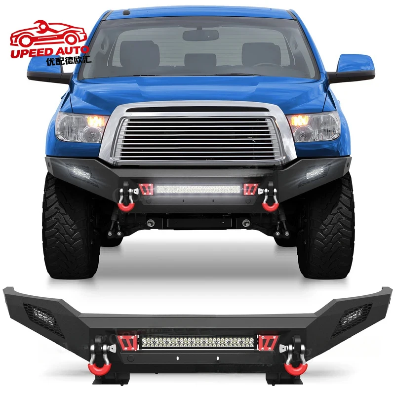 

Suitable for ULON New Products Offroad Accessories 4x4 Truck Steel Body Parts Front Winch Bumper Toyota Tundra 2007-2013