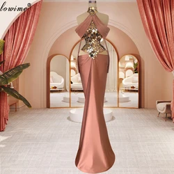 2023 New Fashion Celebrity Dresses Sexy Red Carpet Runway Dresses Halter Formal Occasion Dresses Evening Gowns Robe Soirée