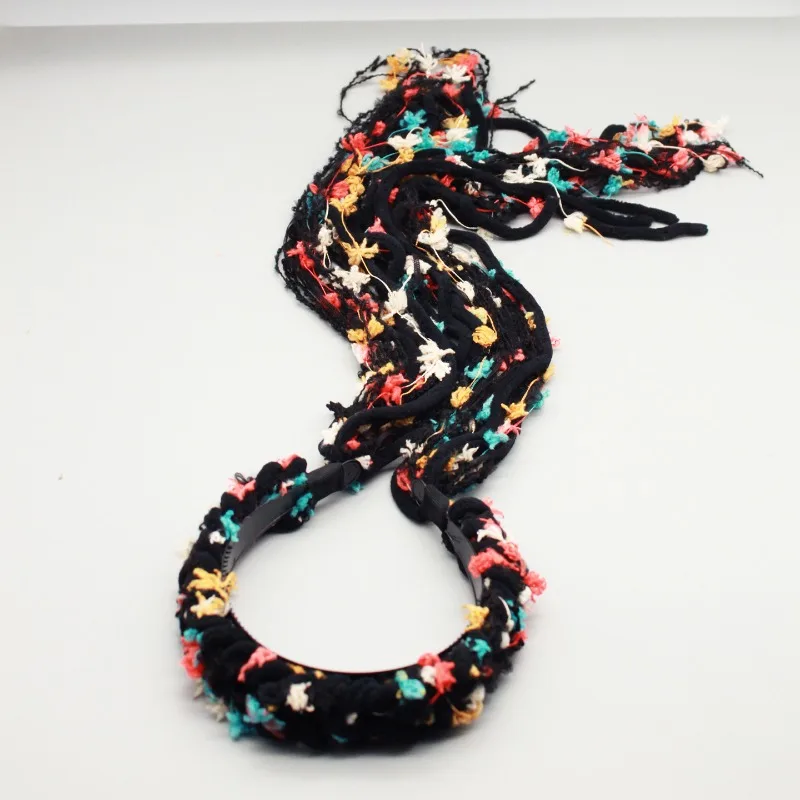 HQ النساء أفخم شرابات عقال عالية الجودة اليدوية البوهيمي Hairwear شعر مستعار إكسسوارات الشعر Dreadlock العصرية رئيس مجوهرات هدايا