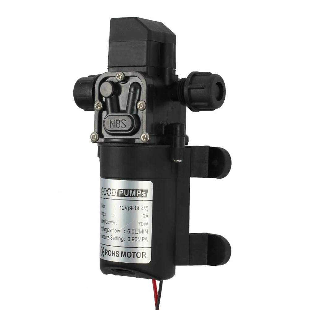

12-вольтовый интеллектуальный возвратный насос для аквариума, водяной распылитель высокого давления, автомобильный опрыскиватель черного цвета
