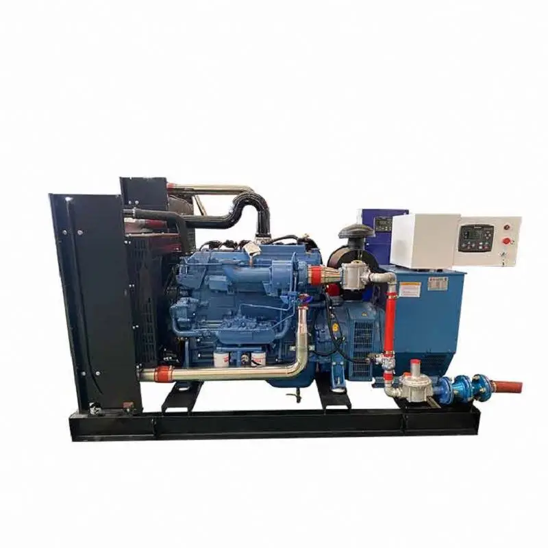 مجموعة مولد الغاز الحيوي للمزرعة ، مشروع 400kW ، 1mw-5 mw