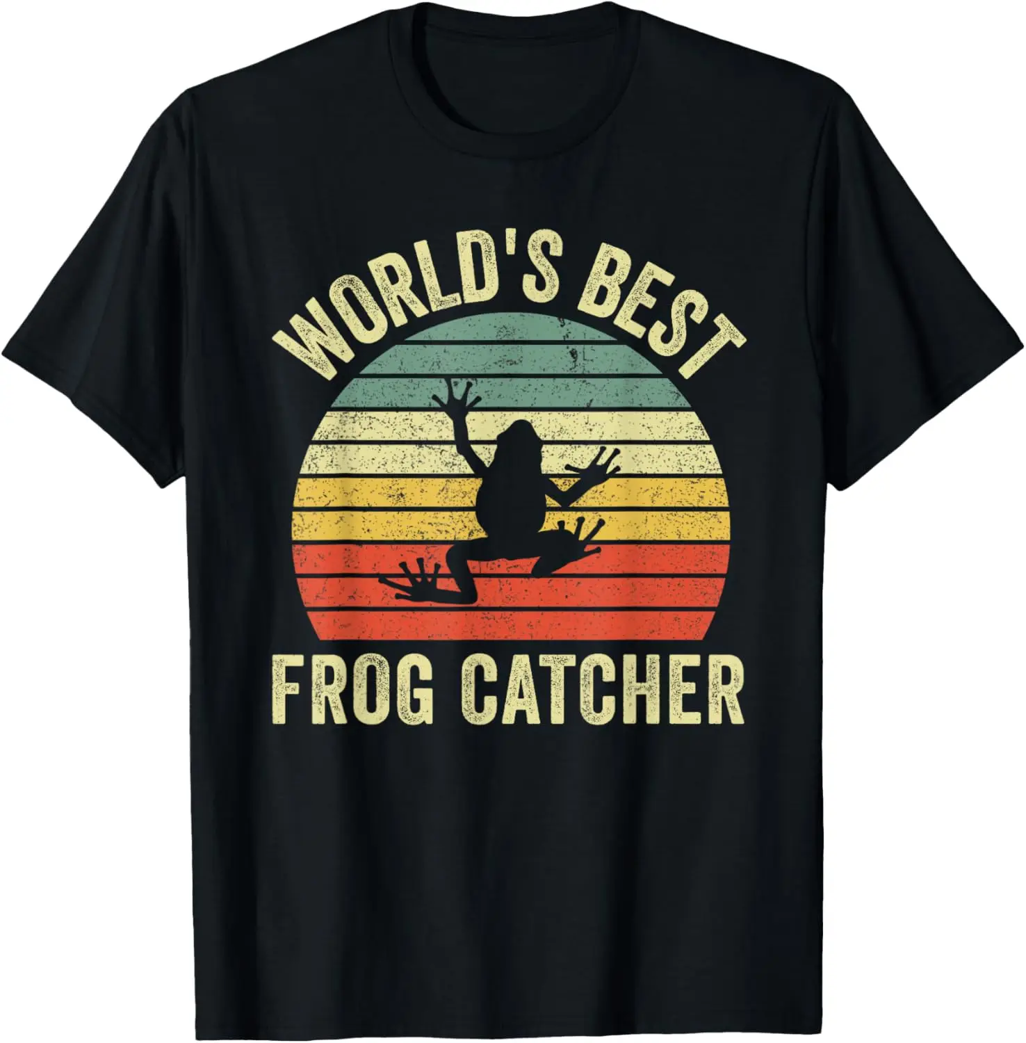 Le meilleur chasseur de grenouilles au monde pour garçons et filles, t-shirt pour enfants