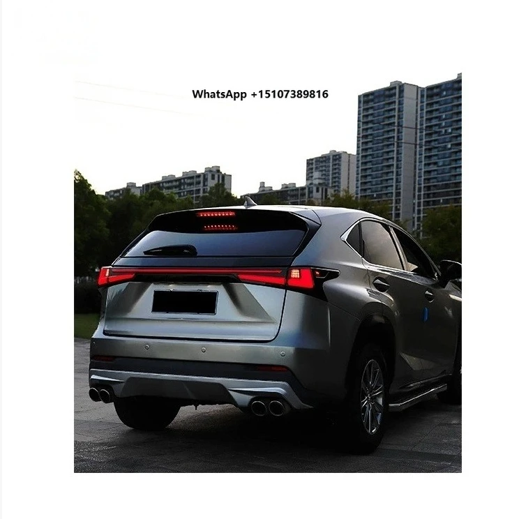 

New Car LED Tail Lights Assembly with Running Brake Turn Signals for 2014-2021 NX200 NX300T Rear Lamp Upgrade