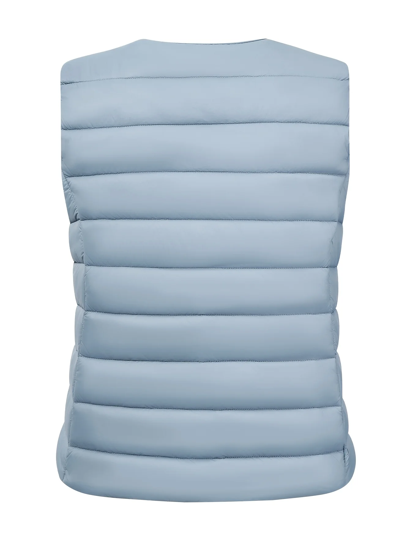 우아한 특별한 패션 가을과 겨울 단색 우아한 다운 베스트 라이트 다운 재킷