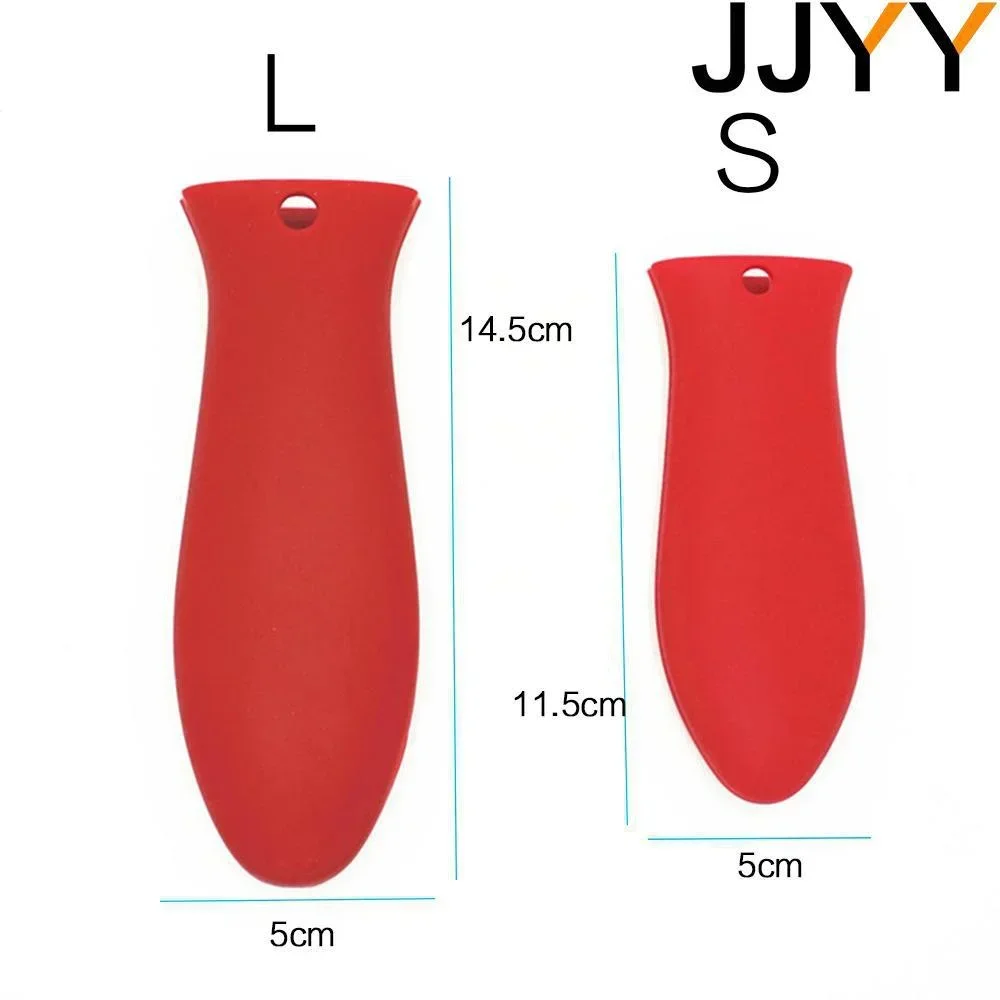 Silicone Hot Handle Holder Non-Slip Sleeve for Cast Iron Skillets Pots Pans Grip Insulation Pot Holder