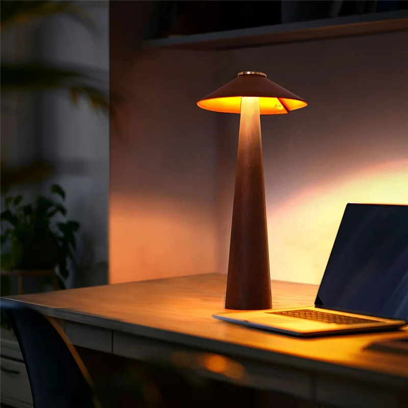 

ABKS-Desk Lamp 3 Color Light Changing Withusb Charging, Smart Touch Switch Protection Eyes Desk Lamp B