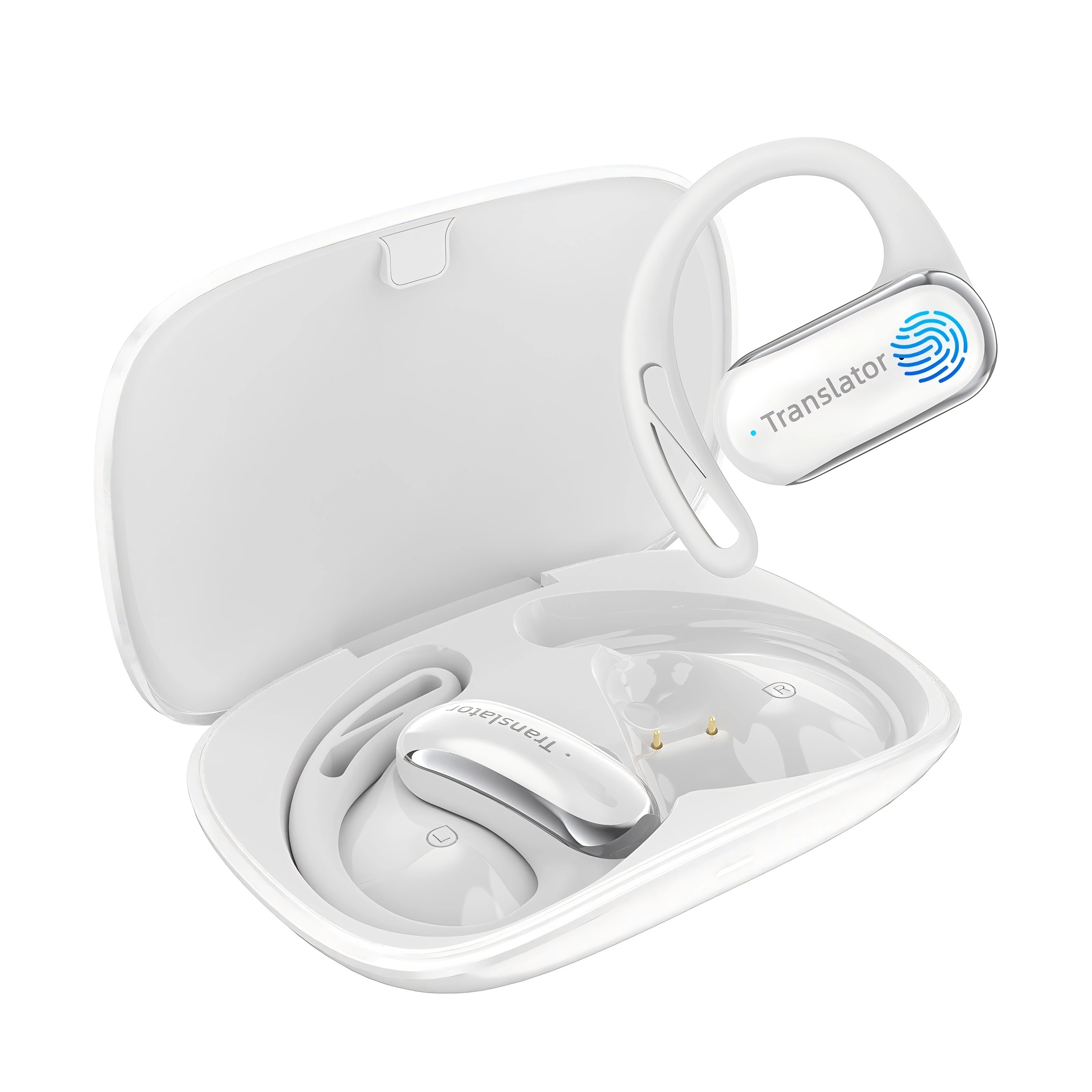 

Wooask F56 OWS Translator Earbuds -Instant 144 Language Translation Headphones with 11 Offline Packs, No WIFI Need, for Travel