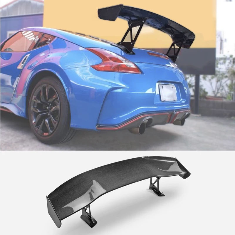 

Для 2009+ Nissan 370Z Z34 VTX2 Carbon Fiber GT Wing - сухой карбон 2x2, саржа, регулируемый, ширина 1500 мм