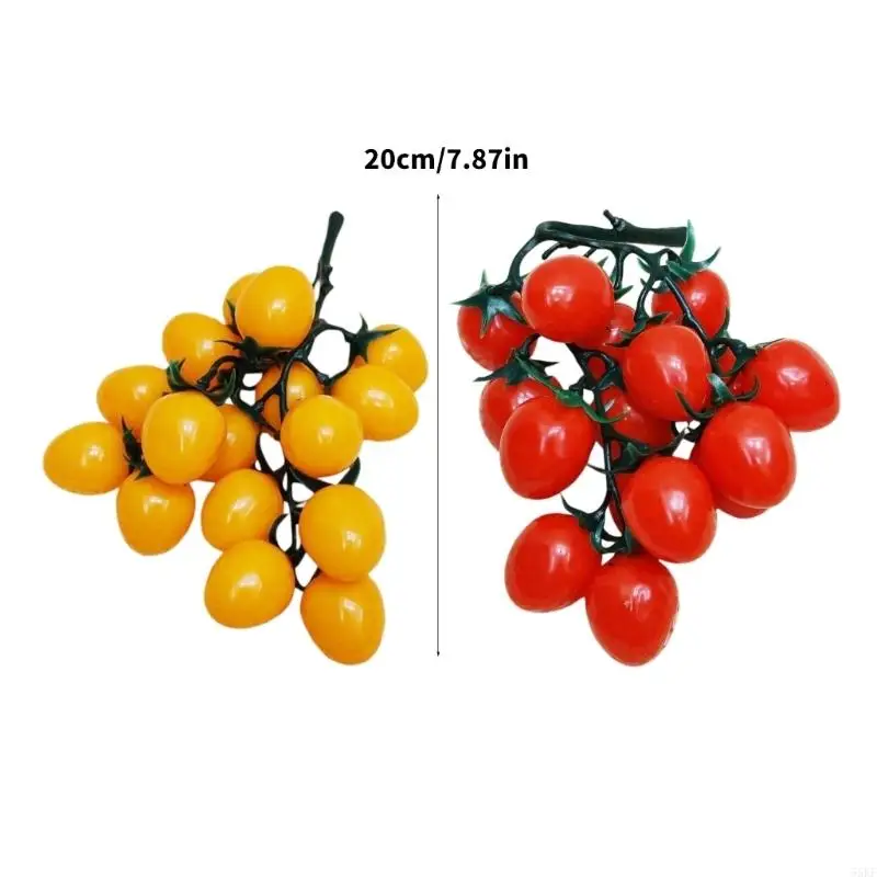 Realistic Tomato String For Vegetable Themed Party Dining Room Decoration 55KF