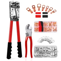 Crimping Pliers Tube Terminal Crimper Hex Crimp Tool Multitool Battery Cable Lug Cable Hand Tools HX-50B 6-50mm² AWG 10-0