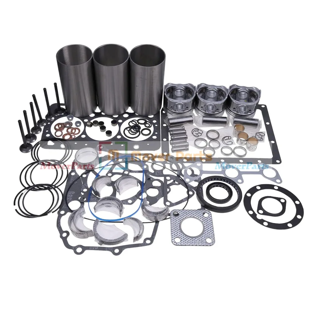Overhaul Rebuild Kit for Komatsu 3D84-1 3D84-1C 3D84-1FA Excavator PC20 PC30