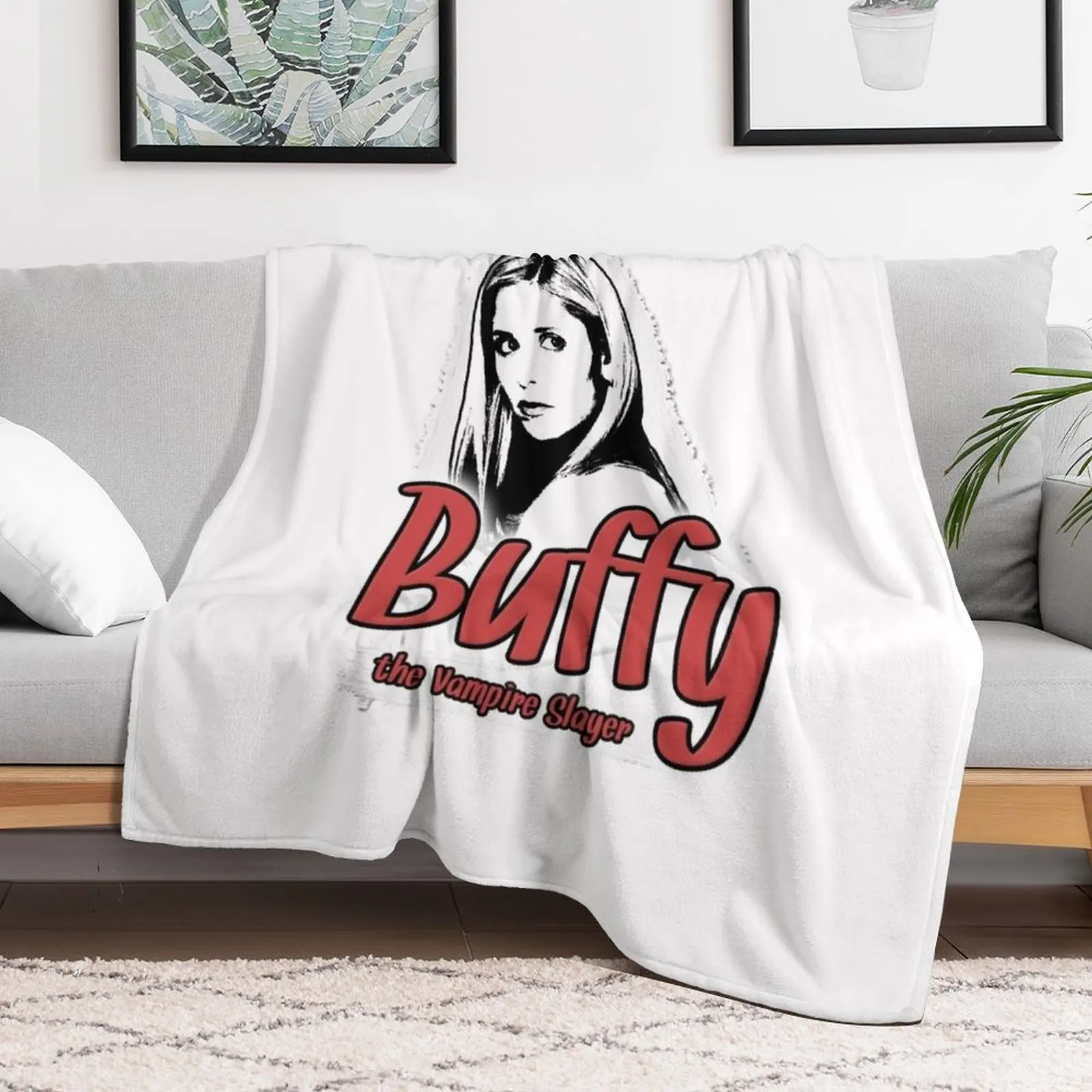 Music Vintage Buffy The Vampire Slayer Cool Graphic Gift Throw Blanket Luxury Throw Luxury Blankets