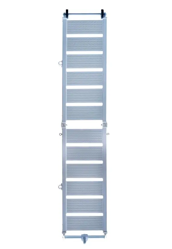 Boat hardware anti-skid boat yacht folding boat aluminum gangway