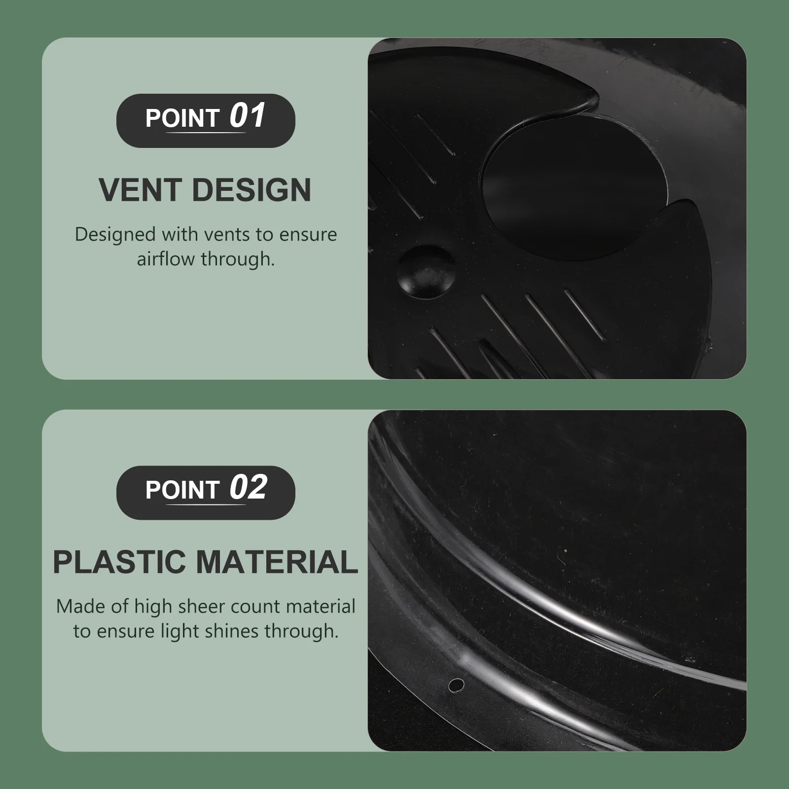 1 مجموعة حديقة قبة غطاء النبات البلاستيك الشفاف تنفس حماية الصقيع للنباتات في الهواء الطلق قاء زجاجي قبة الرطوبة القباب البستنة #5